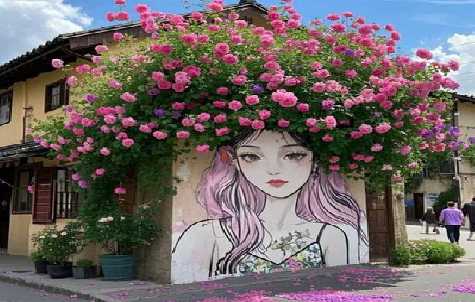 马尔康怎么设计网红打卡墙绘