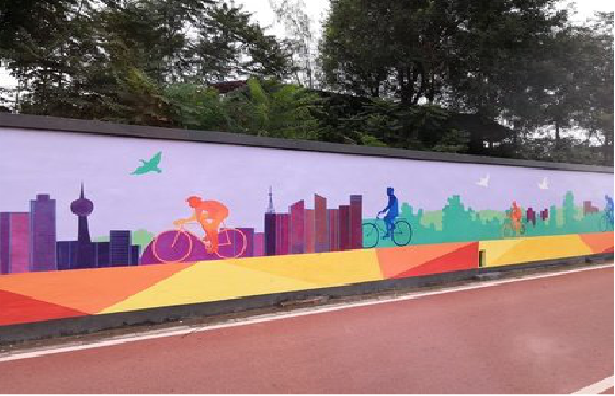 马尔康墙体彩绘-围墙