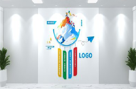 马尔康公司企业形象墙的工艺材料有哪些？